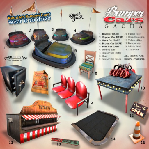 BJK - Bumper Cars - Security Safe