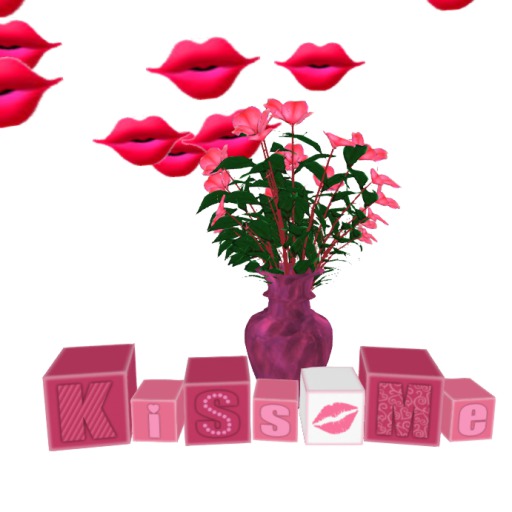 Kisses , Touch for Burst of Kisses, 4 Li Boxed