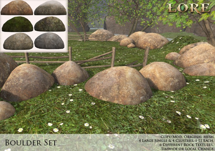 {LORE} Boulders Set