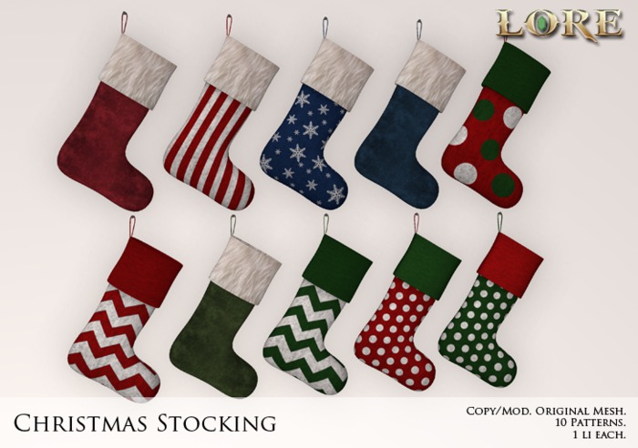 {LORE} Christmas Stocking