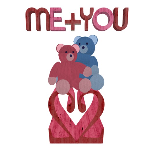 Me + You 2 Hearts Forever, 2Li ,Boxed