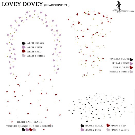 *~*HopScotch*~* Lovey Dovey - Floor 2 Pink