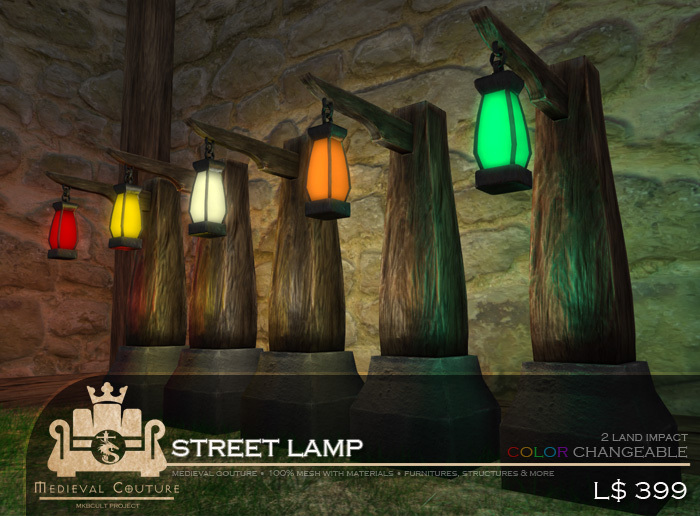 [MedievalCouture] Street Lamp