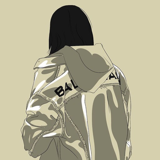 *K* Balmain Bihh Poster