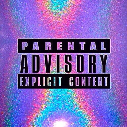 *K* Parental Advisory Poster