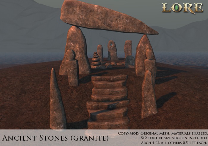{LORE} Ancient Stones Set (granite)