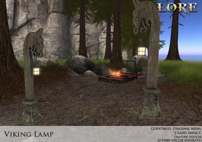 {LORE} Viking Lamp