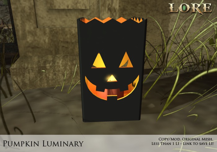 {LORE} Pumpkin Luminary