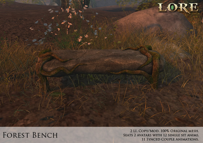 {LORE} Forest Bench