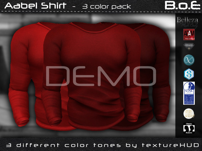 B.o.E - DEMO - Aabel Shirt - red