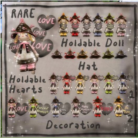 * Lil Valentine pixie * Pink Decoration 1