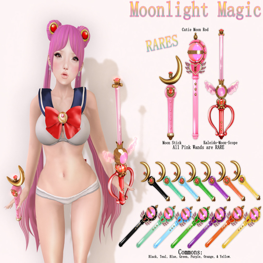 .tsg. Moonlight Magic - Moon Stick Orange