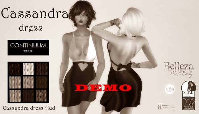 Continuum Cassandra dress - DEMO