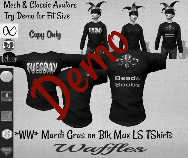 Demo *WW* Max LS TShirt