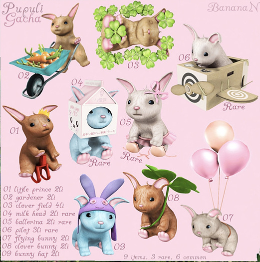 09 Pupuli Gacha - bunny hat bunny