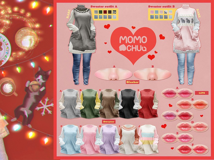 :: MOMOCHUU :: Anna - Sweater C