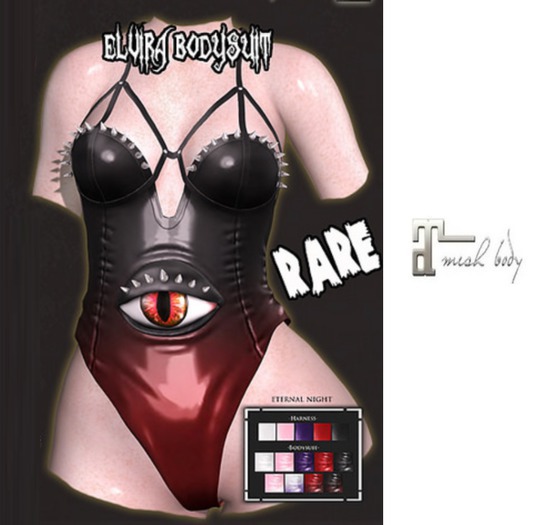 Tentacio &.{PSYCHO:Byts}.Eternal night. Elvira body RARE