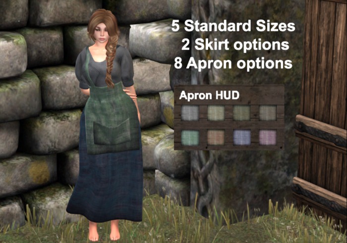 Bandits Peasant Girl Blue