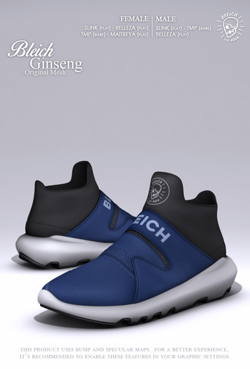 Bleich - Mesh Ginseng - Blue