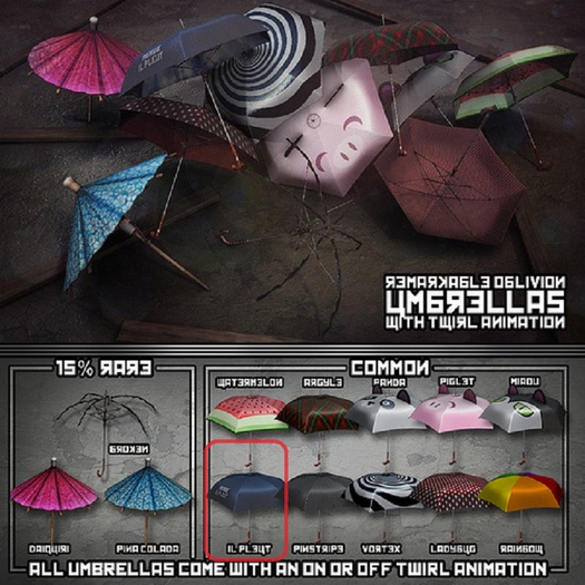 RO - Umbrella - Il Pleut
