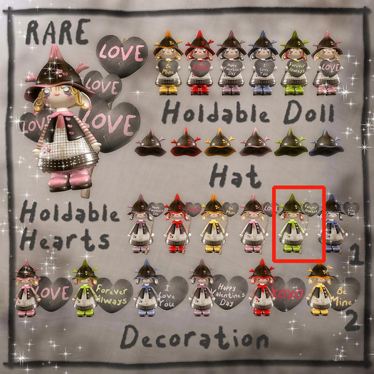 * Lil Valentine pixie * Green Decoration 1
