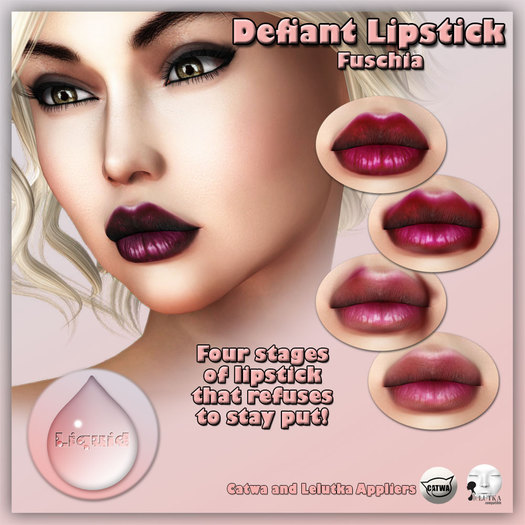 Liquid ~ Defiant Fuschia ~ Lipstick  