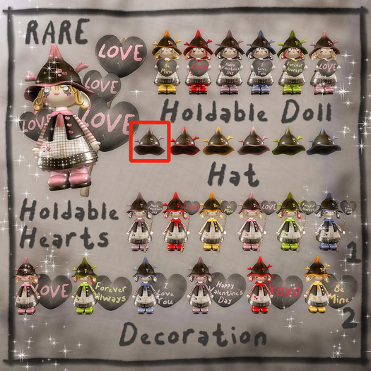 * Lil Valentine pixie * Purple Hat