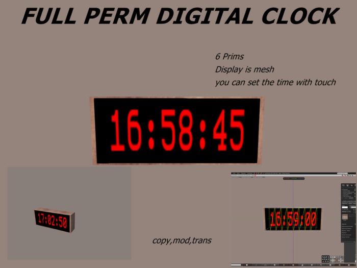 DIGITAL CLOCK