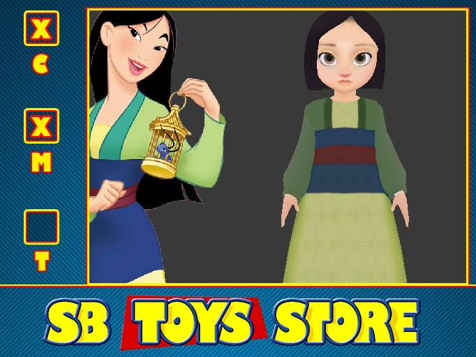 [SB TOYS] Princess Collection - Mulan