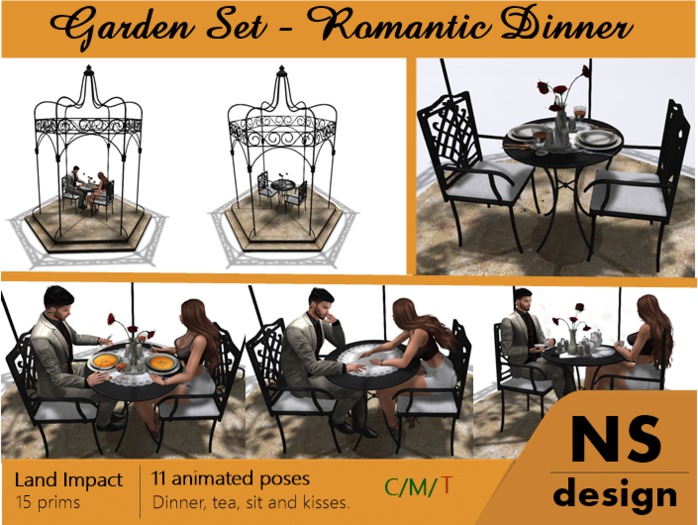 ::..NS..:: Garden Set - Dinner Romantic