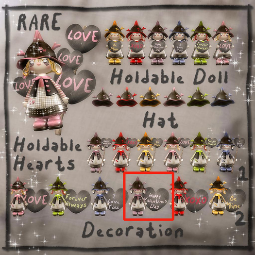 * Lil Valentine pixie * Purple Decoration 2