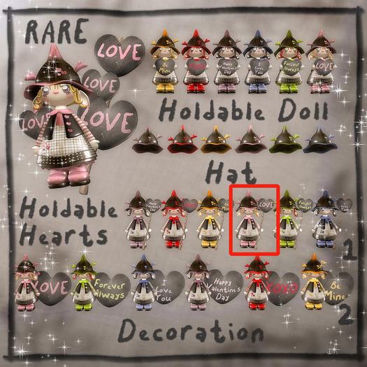 * Lil Valentine pixie * Pink Decoration 1