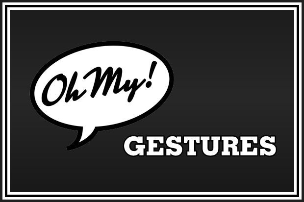 MULTIPLE PERSONALITTIES (OH MY! GESTURES)