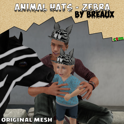Animal Hats - Zebra 