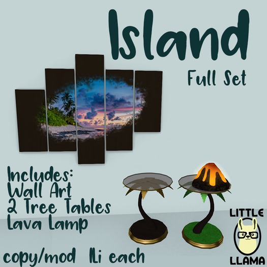 Little Llama - Island Full Set