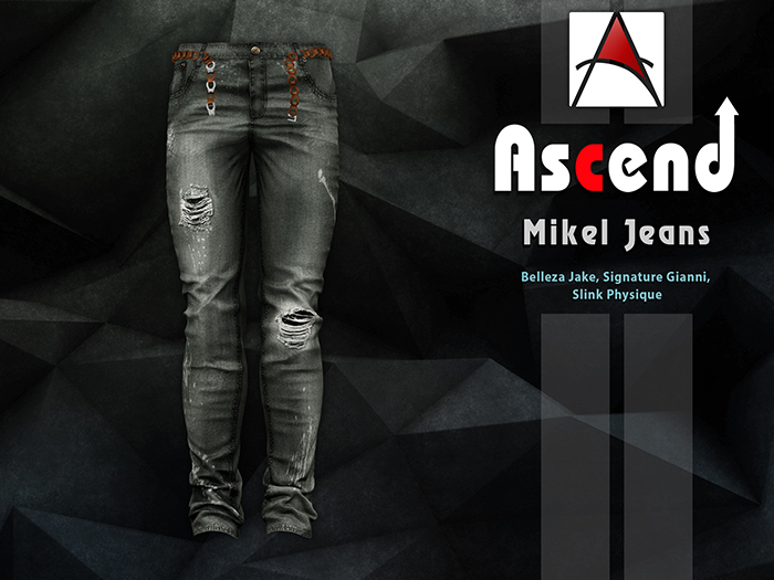 //Ascend// Mikel Jeans - Ripped Rhino