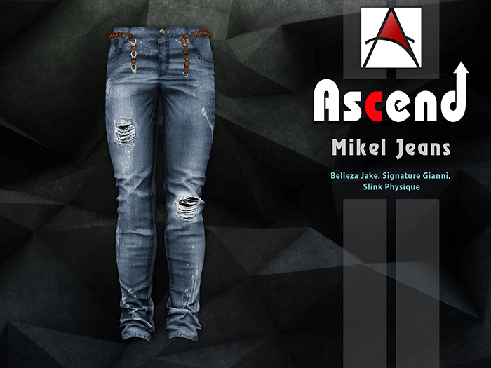 //Ascend// Mikel Jeans - Ripped Spruce [ADD ME]