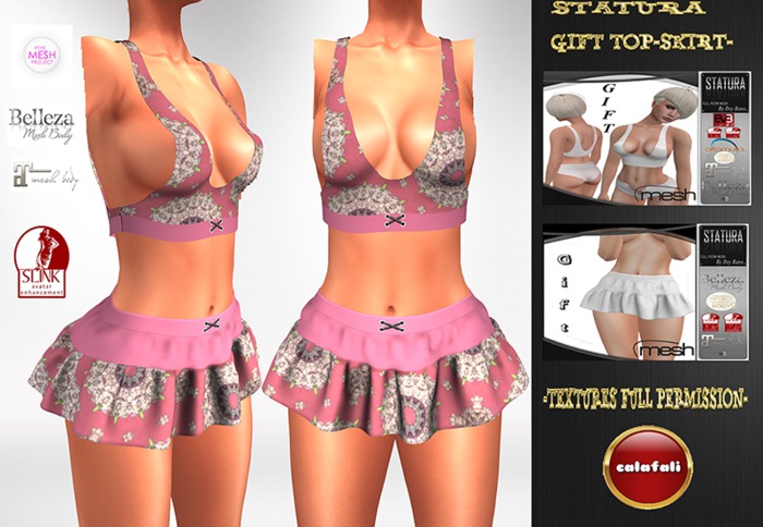 STATURA-Gift-top-skirt 1"WEAR ME"