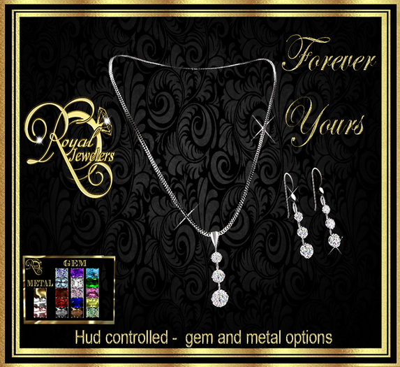 RJ Forever Yours Jewelry set (boxed)