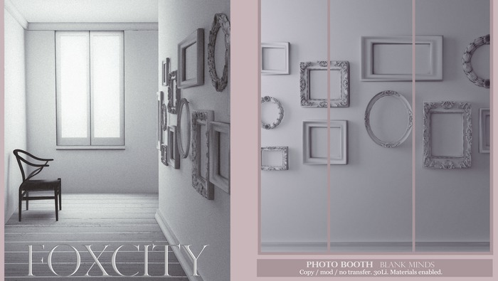 FOXCITY. Photo Booth - Blank Minds (Boxed HUD. Wear me)