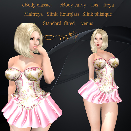 DM Design Daria dress-Pink