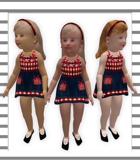 ❤Pat A Kake Wendy (Red) Jumper Dress❤