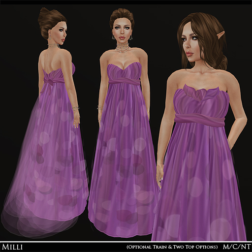 *EC* - Milli Fantasy Formal Gown - Pudding