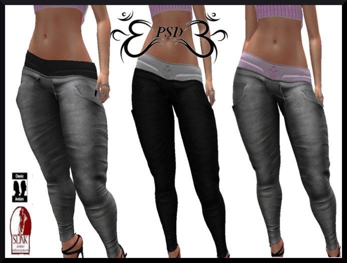 PSD! Baggy Jeans Slink/Classic Mesh