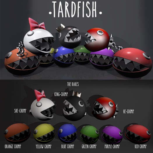 .TARDFISH. ChompChomp Tail Purple [Common] Boxed