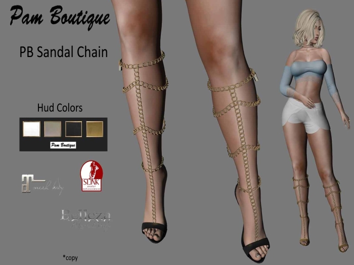 { PB } Sandal Chain ***PROMO***