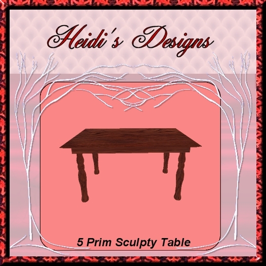 5 prim table