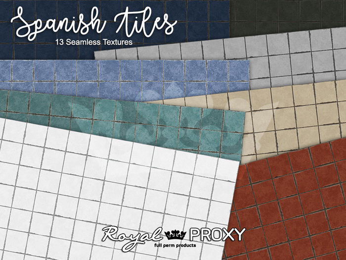 RP - Full Perm Textures - Spanish Tiles