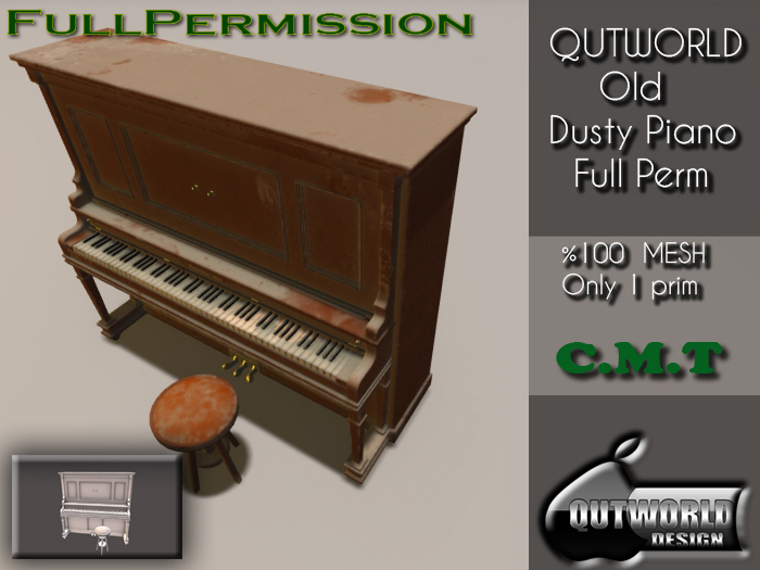 .:: QUTWORLD_Old Dusty Piano::. Unpack