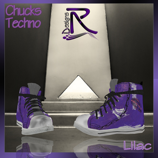 Techno Chucks lilac - Ronjas RDesignS Collection by Ronja Pera (Retail Box) 